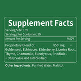 Selvaherb Echinacea Herbal Tincture 150g with herbal background