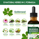 Selvaherb Echinacea Herbal Tincture 150g with measuring dropper