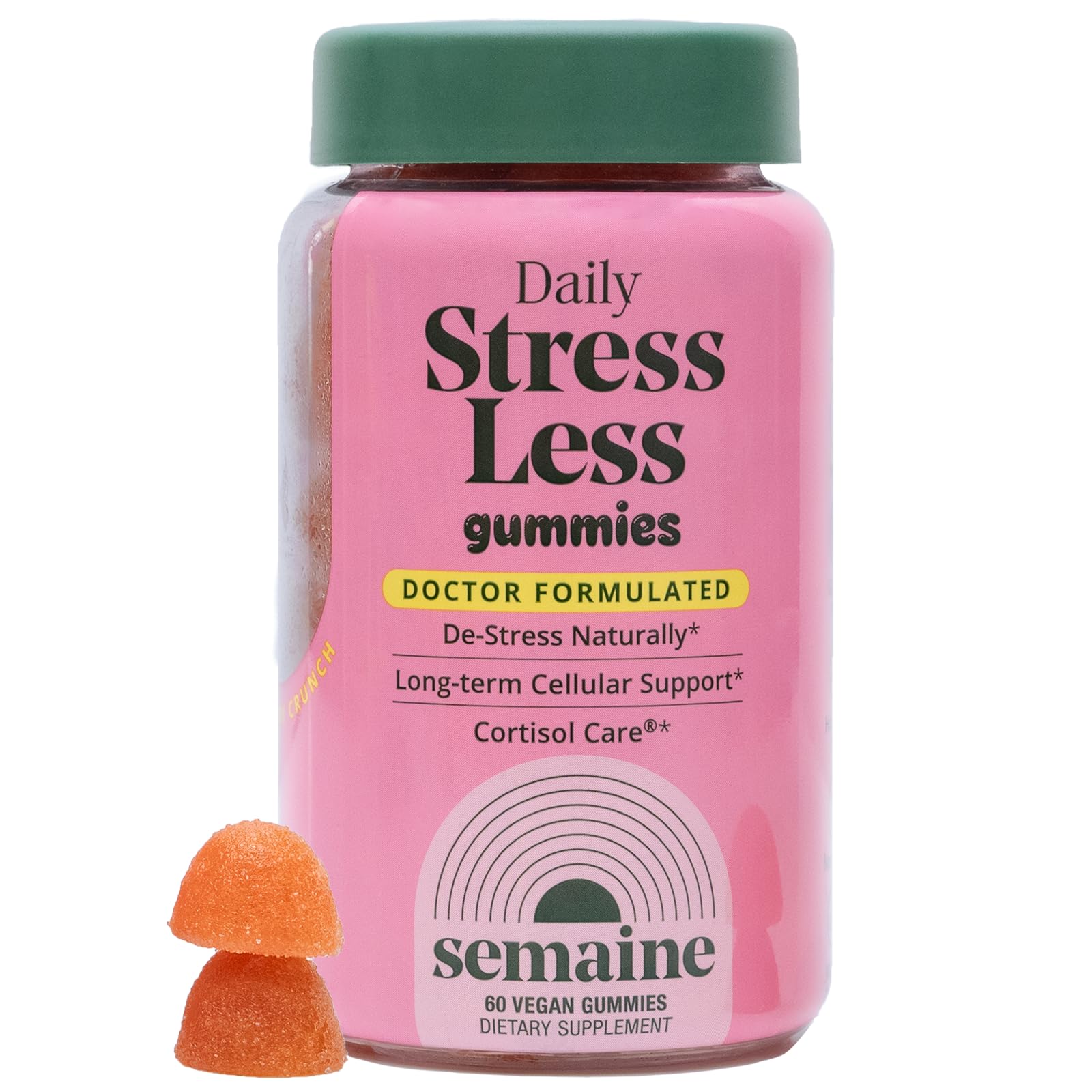 Semaine CortisolCare blended vitamin and mineral supplement front view
