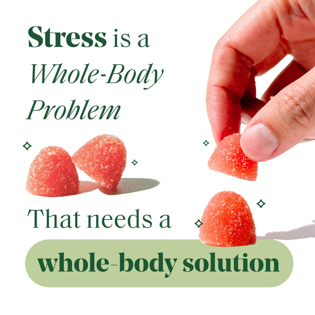 Semaine CortisolCare supplement capsules in a clear container