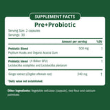 Semaine Prebiotic Capsules in hand for size reference