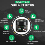 Sennasi Shilajit Pure Himalayan Organic 600mg side view