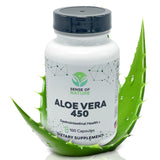 Sense of Nature Aloe Vera 450 supplement front view