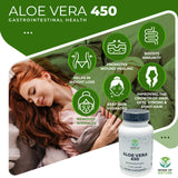 Sense of Nature Aloe Vera 450 supplement in a lifestyle setting