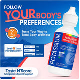 SENSEable Potassium Phosphate Liquid Mineral label close-up