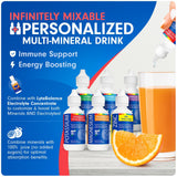 SENSEable Potassium Phosphate Liquid Mineral with glass of water