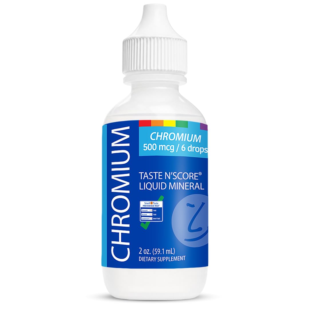 SENSEable Supplements Chromium Liquid Drops 2 oz front view