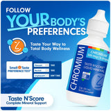 SENSEable Supplements Chromium Liquid Drops 2 oz with dropper