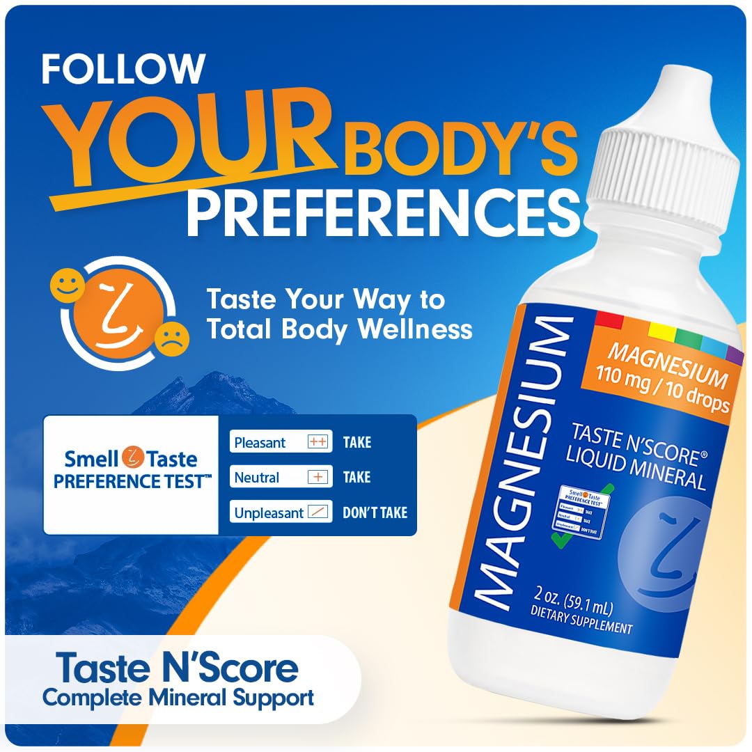 SENSEable Supplements Magnesium Liquid Drops in a glass of water