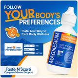SENSEable Supplements Magnesium Liquid Drops in a glass of water