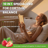 SEPT YAN cortisol drops bottle with strawberry flavour