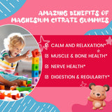SEPT YAN Kids Magnesium Gummies close-up of gummies