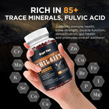 SEPT YAN Shilajit Gummies ingredients list on packaging