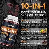 SEPT YAN Shilajit Gummies showing raspberry flavour