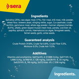 Sera Spirulina Tabs Nature 24% Spirulina feeding demonstration