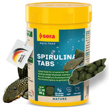Sera Spirulina Tabs Nature 24% Spirulina front view packaging
