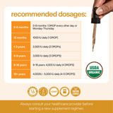Serawise Organic Liquid Vitamin D3 with K2 bottle with a measuring spoon