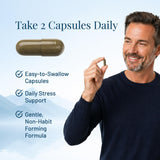 Serelax Ashwagandha Herbal Supplement 30 Capsules packaging