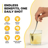 Serene Herbs Liquid Turmeric Shots 1000mg lifestyle scene