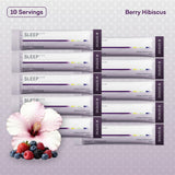 Serene Sleep Magnesium Glycinate Drink Powder with fresh cherries