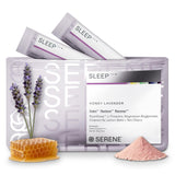 Serene Sleep Magnesium Glycinate Powder front view packaging