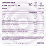 Serene Sleep Magnesium Glycinate Powder side view showing label details
