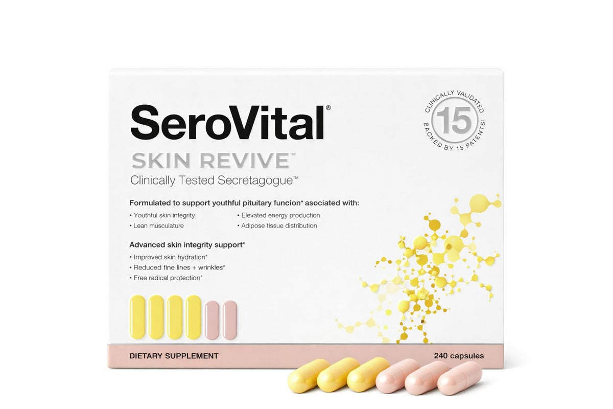 Serovital Supplement 240 Capsules front view