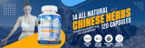 Serrasolv 360 Healthy Lungs Supplement close-up of capsules