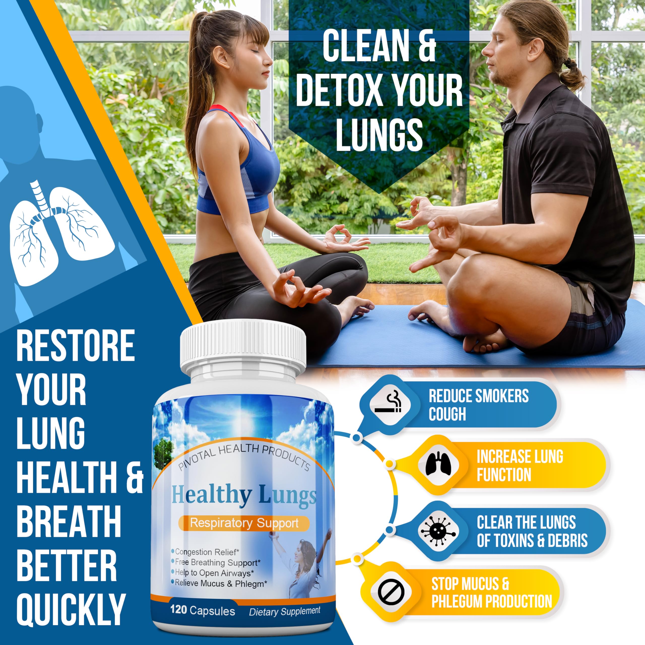 Serrasolv 360 Healthy Lungs Supplement packaging dimensions