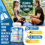 Serrasolv 360 Healthy Lungs Supplement packaging dimensions