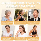 SERSANVE Garlic Softgels back view with ingredient list
