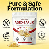 SERSANVE Garlic Softgels in a lifestyle setting on a kitchen counter