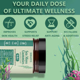 SERSANVE Sea Moss Gummy Vitamins ingredients list on the bottle