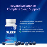 SERSANVE Sleep Gummies lifestyle scene with a bedtime setup
