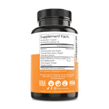 Serving of Thomas' Elderberry Vitamin C Capsules on a wooden table