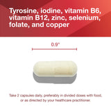 Serving size details for PROTOCOL FOR LIFE BALANCE Ortho Thyroid