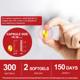 Serving size of KITNOBLIS Odorless Aged Garlic Extract Softgels