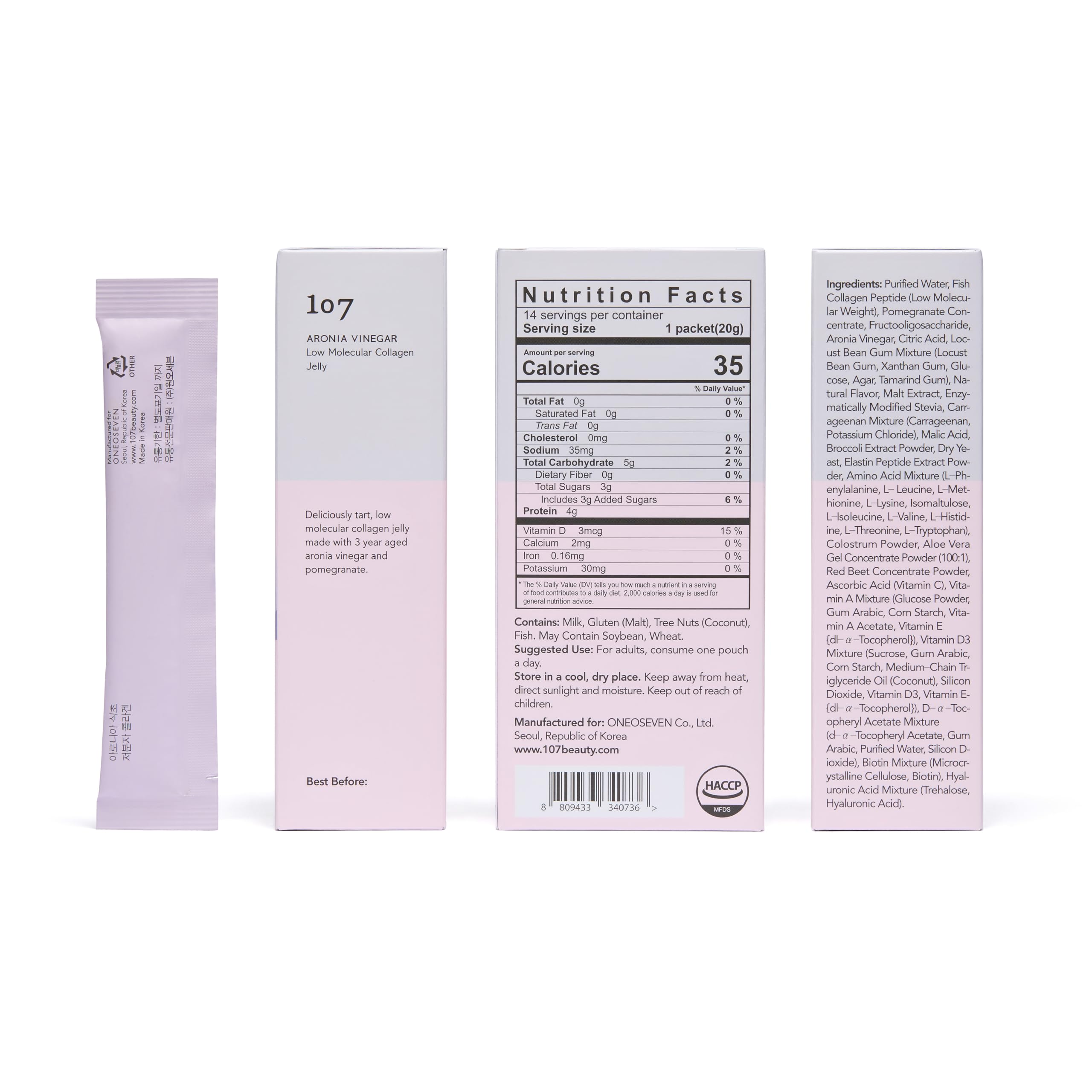 Serving suggestion for 107 Low-Molecular Collagen Jelly