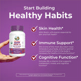 Serving suggestion for MARYRUTH'S Organic Men's Multivitamin Gummies