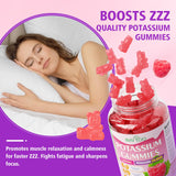 Serving suggestion of BVIVLOO Potassium Chloride Gummies on a table