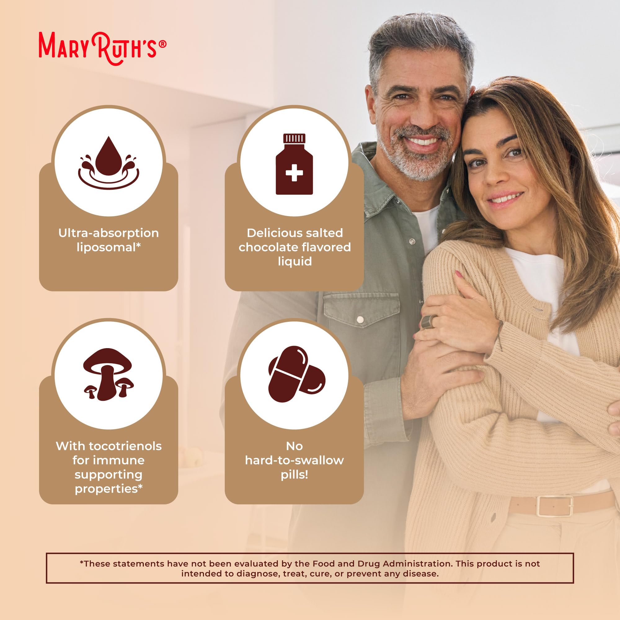 Serving suggestion of MARYRUTH'S Function Mushrooms Liposomal