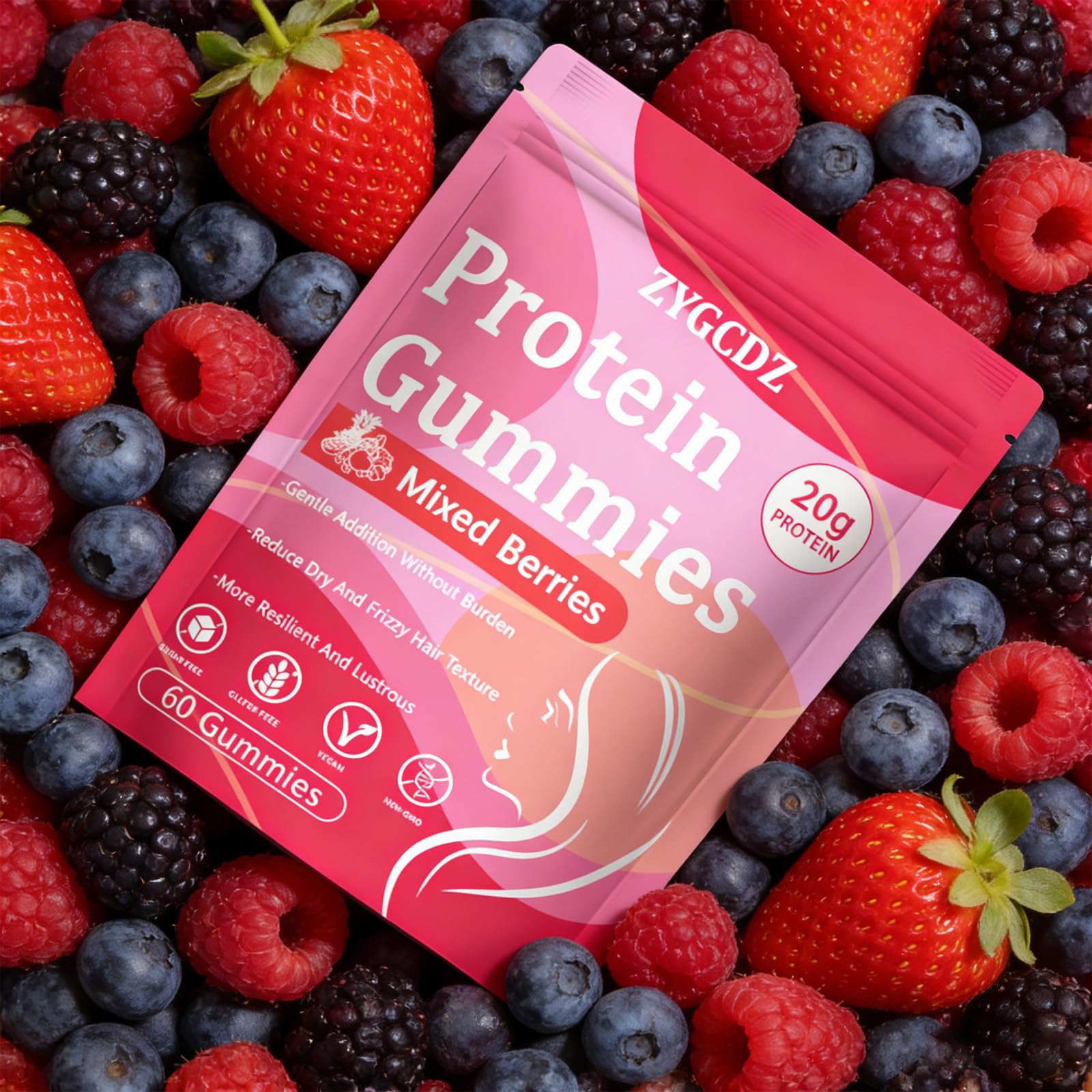 Serving suggestion of YKSDQ Collagen Gummies