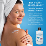 Seven Minerals Magnesium Lotion 222g application on skin