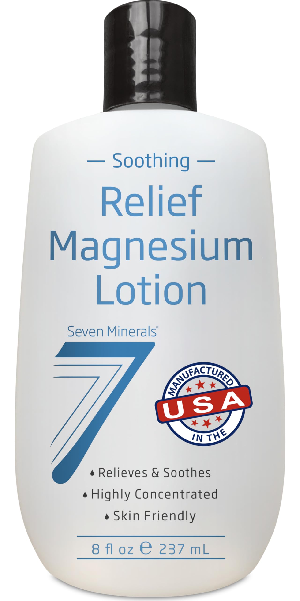 Seven Minerals Magnesium Lotion 222g front view