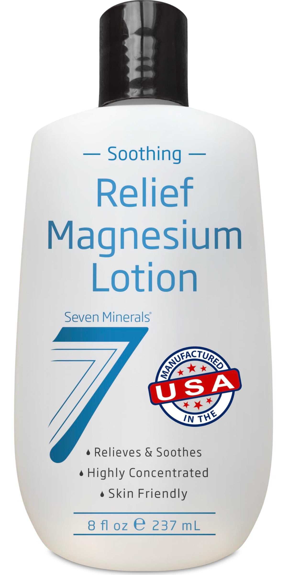 Seven Minerals Magnesium Lotion 222g front view