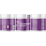 Seven Minerals Night Magnesium Cream Lavender 6 fl oz side view
