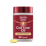 Seven Seas Cod Liver Oil Max Strength 90g front view