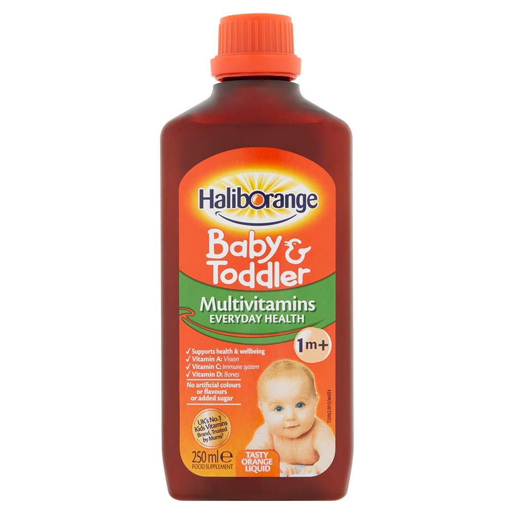 Seven Seas Haliborange Multivitamin Liquid front view 250g