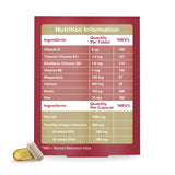 Seven Seas Perfect7 Woman Plus multivitamin capsules close-up
