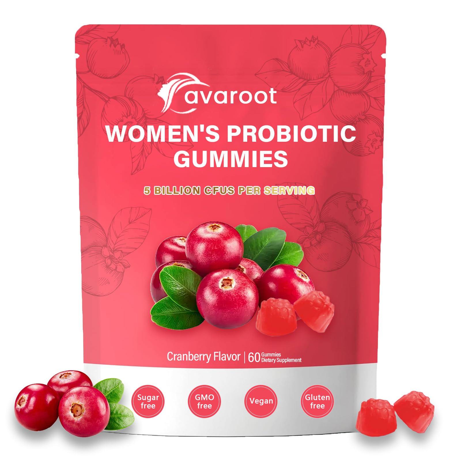 SEYONANA Women's Health Gummies front view with packaging